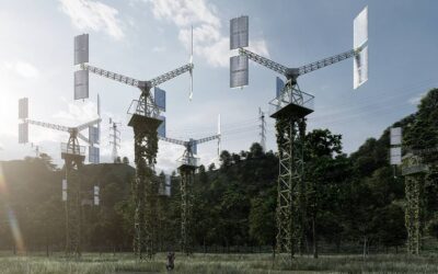 Soleolico, el primer aerogenerador híbrido con paneles fotovoltaicos