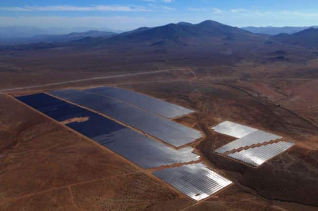 planta solar el romero chile