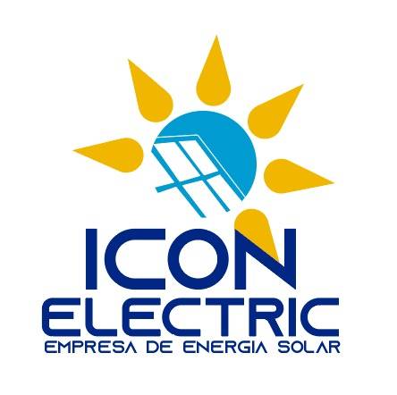 logo icon electric energia solar chile